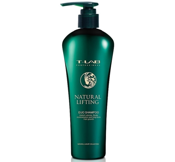Шампунь для уплотнения волос T-LAB Natural Lifting Duo Shampoo