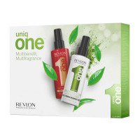 Набор спрей-уход + спрей-уход с ароматом зеленого чая Uniq One ​​All In One