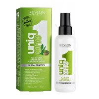 Спрей-маска несмываемая с ароматом зеленого чая Uniq One All In One Green Tea Scent Hair Treatment 