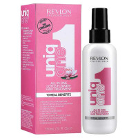 Мультифункциональная маска-спрей для волос с лотосом Uniq One All In One Hair Treatment Lotus Flower 
