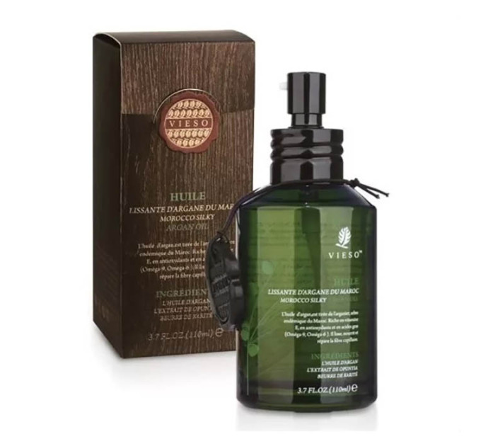 Шелковое аргановое масло для глубокого восстановления из Марокко Vieso Argan Oil