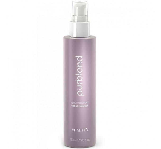 Сыворотка с эффектом сияния для окрашенных и натуральных волос Vitality’s Purblond Glowing Serum