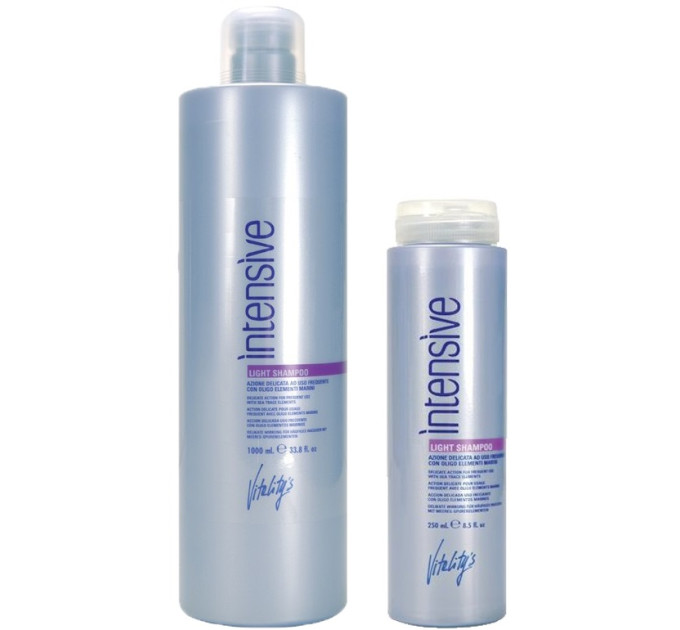 Шампунь для тонких волос и чувствительной кожи головы Vitality’s Intensive Light Shampoo