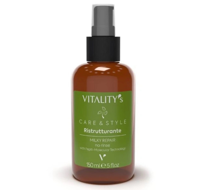 Несмываемое молочко для восстановления волос Vitality's Care & Style Ristrutturante Milky Repair