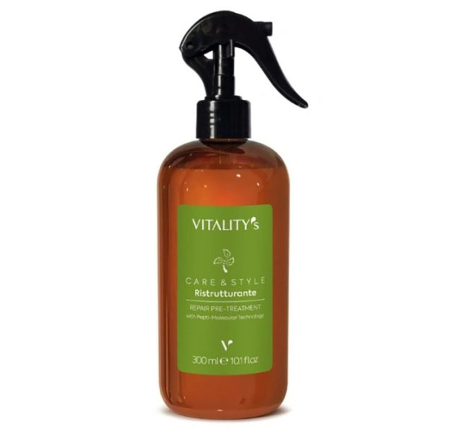 Спрей-прешампунь для восстановления волос Vitality's Care & Style Ristrutturante Repair Pre-Ttreatment