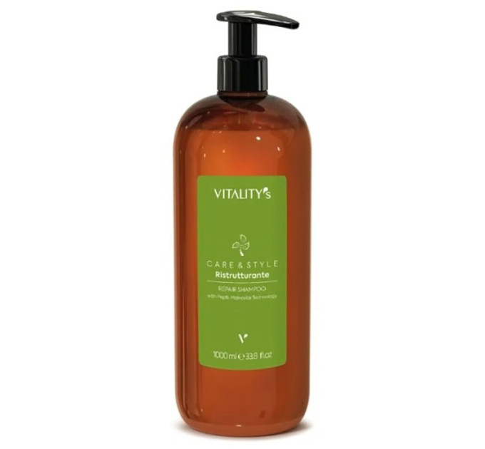 Шампунь для восстановления волос Vitality's Care & Style Ristrutturante Rapair Shampoo
