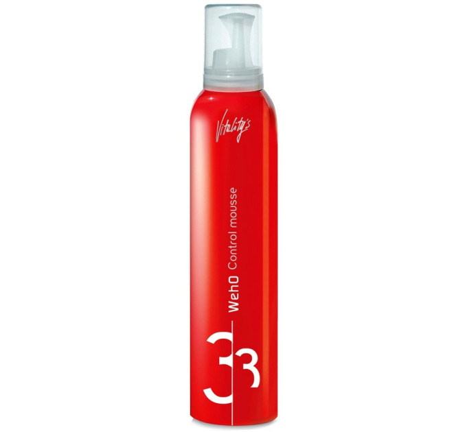 Мусс для укладки с естественным эффектом Vitality’s We-Ho Control Mousse