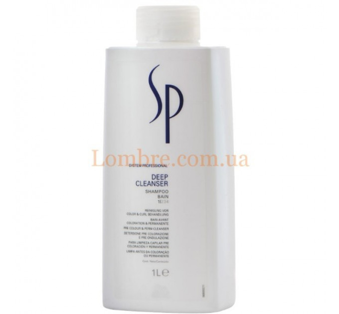 Шампунь для глубокой очистки Wella SP Deep Cleanser Shampoo