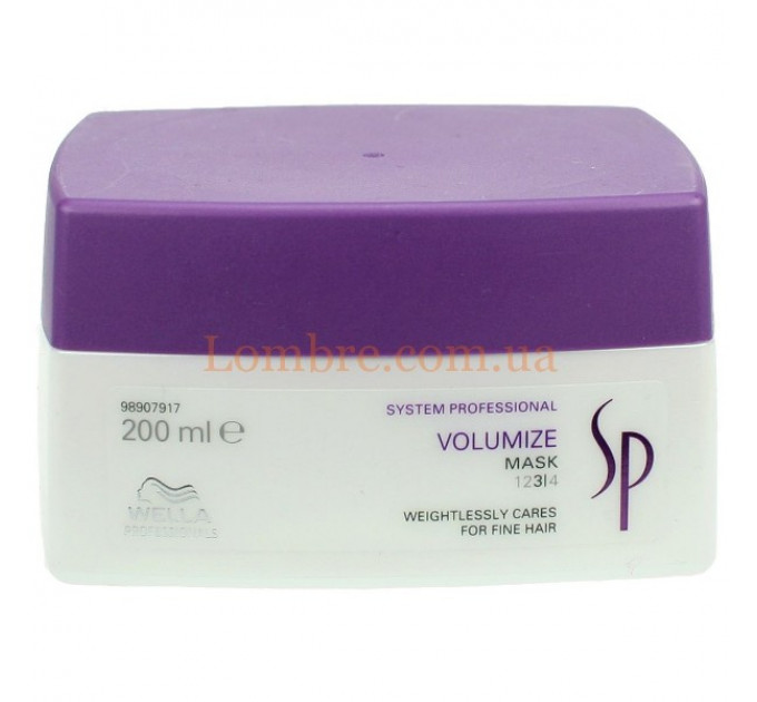 Маска для придания объема волосам Wella SP Volumize Mask