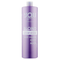 Маска для нейтрализации желтизны волос You Look Blond Silver Shine Mask